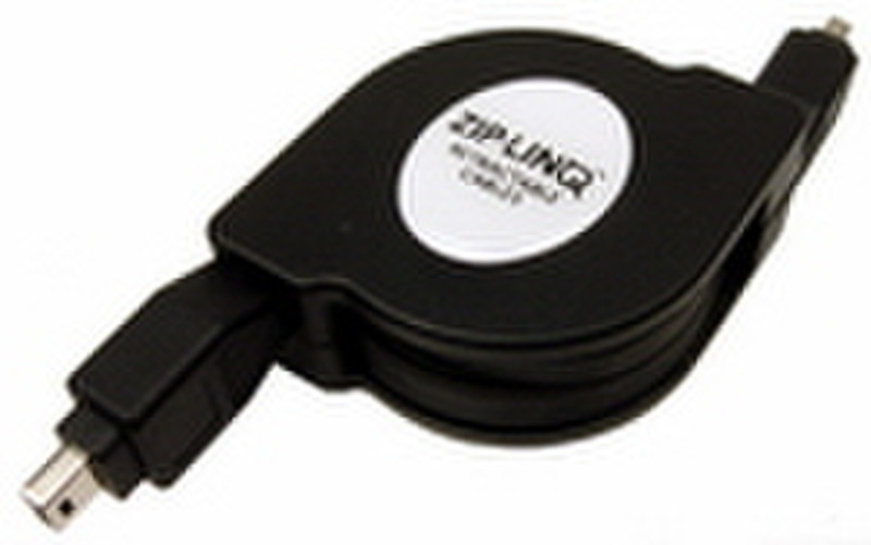 ZipLinq Firewire 4-4 Premium Device Cable 0.76м Черный FireWire кабель