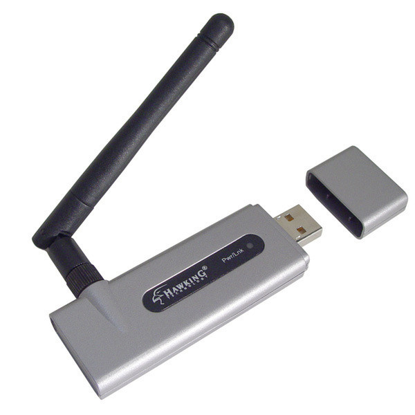 Hawking Technologies Wireless-G USB Adapter with Removable Antenna 54Mbit/s networking card