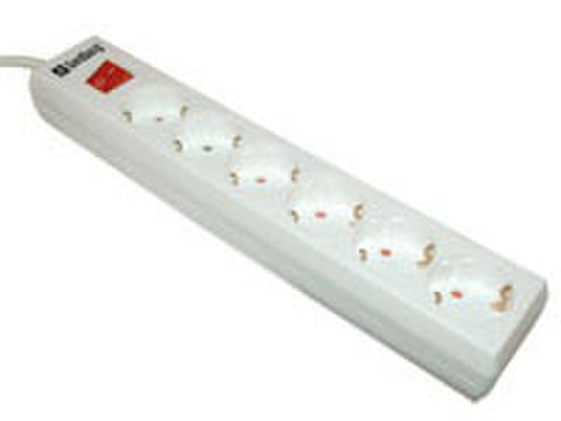 Sandberg 230V Powersplitter,2pin SCHUKO