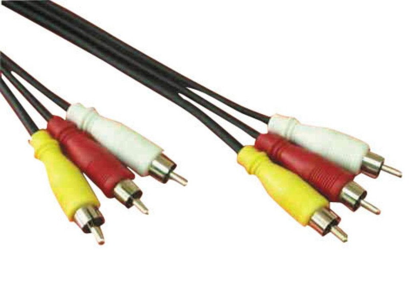 Sandberg Video/Audio 3x RCA M-M, 5m