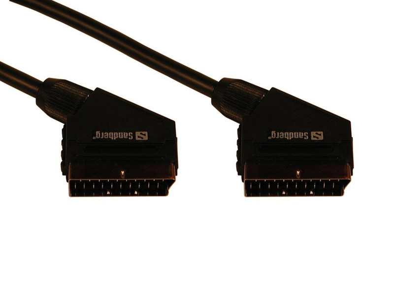 Sandberg Scart Cable M-M, 5 m BLACK SCART-Kabel
