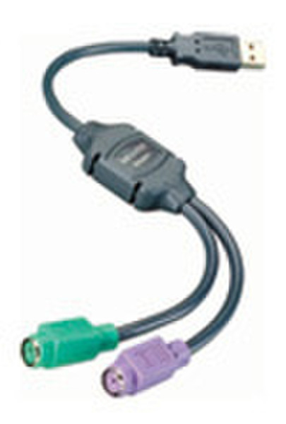 Hawking Technologies USB to PS/2 Adapter кабельный разъем/переходник