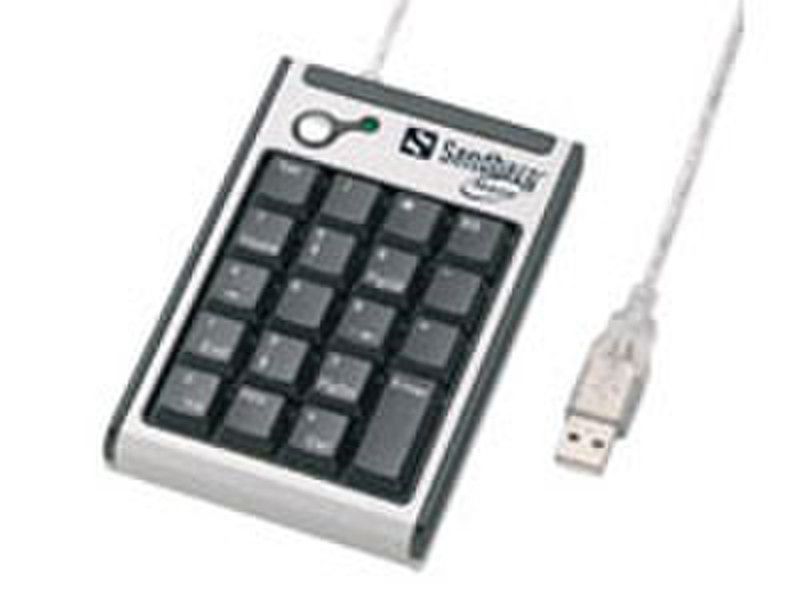 Sandberg USB Numeric Keypad AluGear