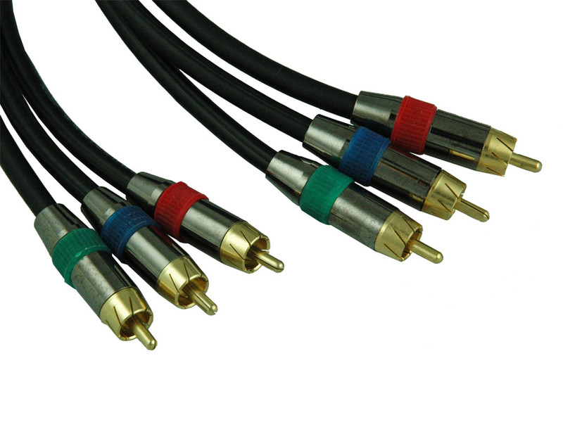 Sandberg Component A/C 3xRCA cable,  1m компонентный (YPbPr) видео кабель