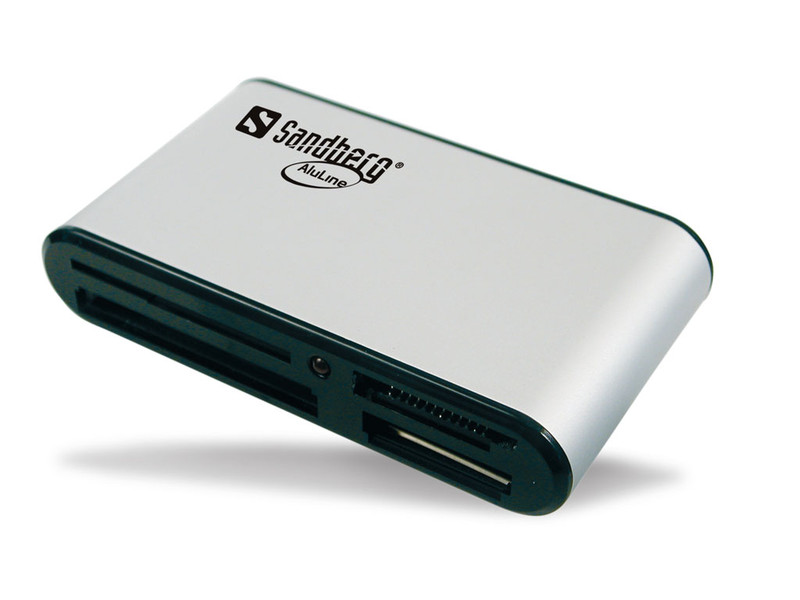 Sandberg USB 2.0 16in1 card Reader Alu устройство для чтения карт флэш-памяти