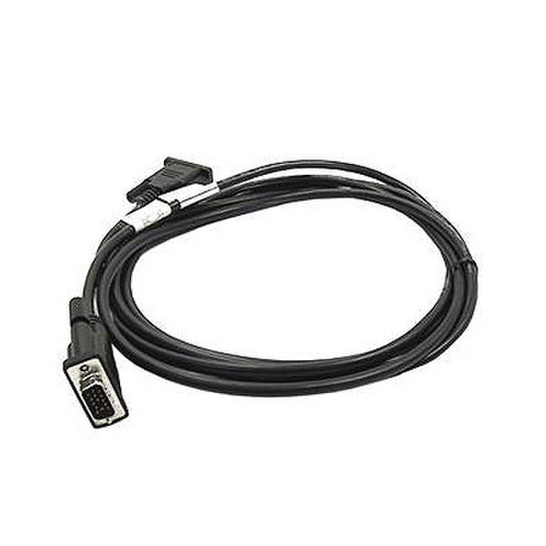 HP 238729-001 2.7m VGA (D-Sub) VGA (D-Sub) Schwarz VGA-Kabel