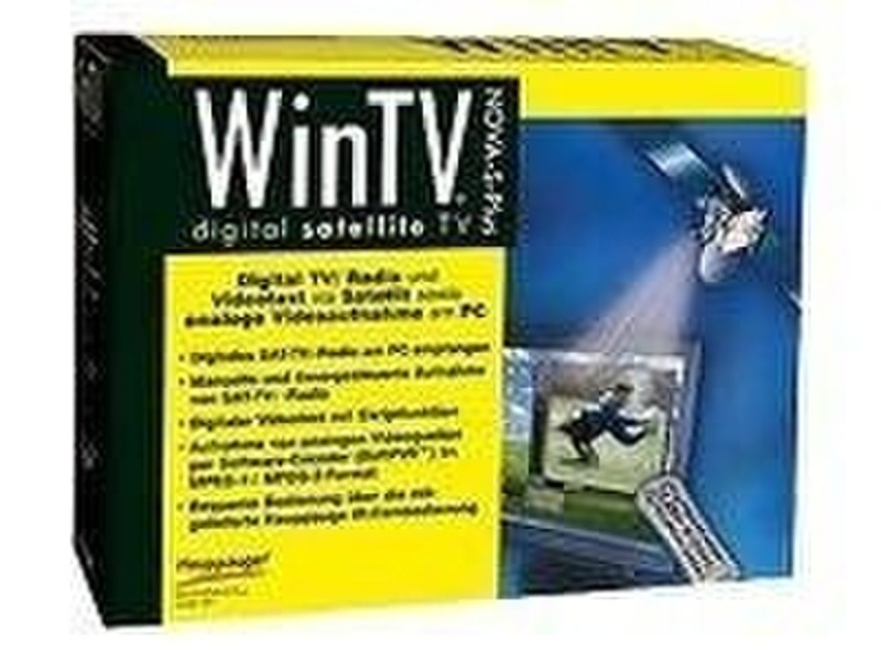 Hauppauge WinTV NOVA-S-Plus Eingebaut DVB-S PCI