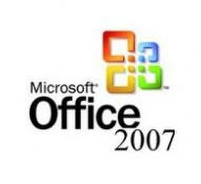 Microsoft Office 2007 Win32 English Disk Kit Englisch