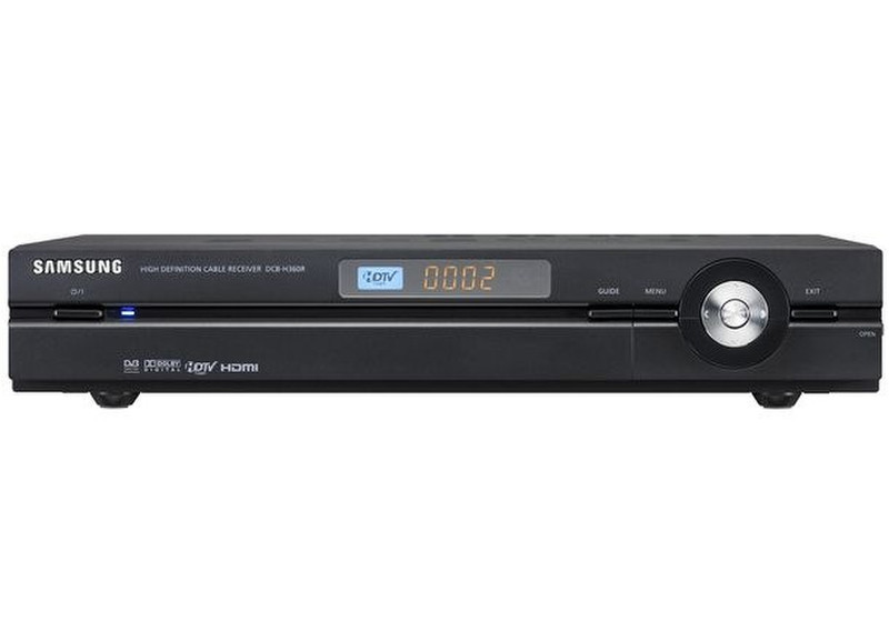 Samsung DCB-H360 Digital Cable Receiver Black TV set-top box