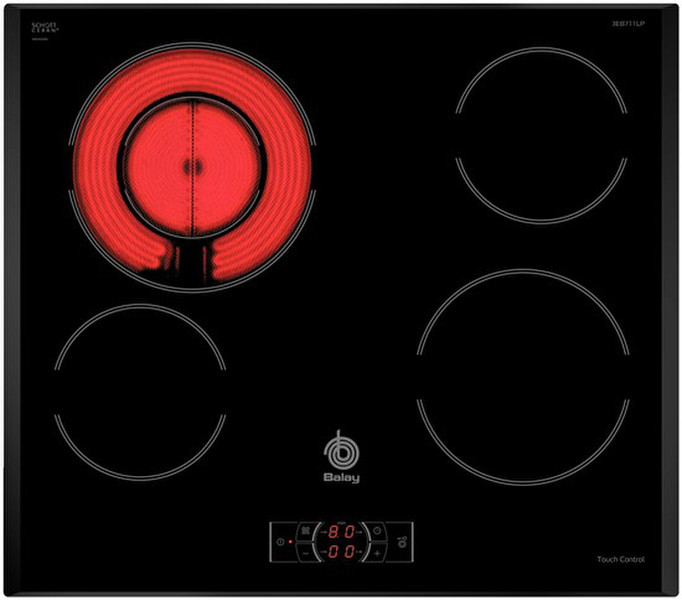 Balay 3EB711LP Настольный Электрический Черный