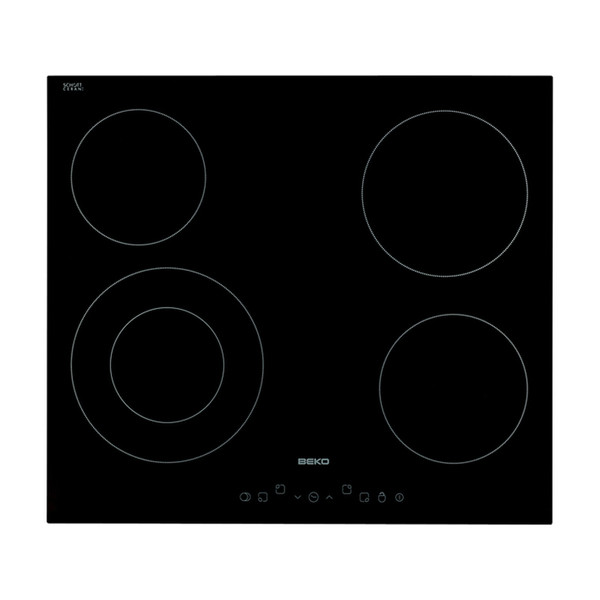 Beko HIC 64402E Tabletop Electric Black