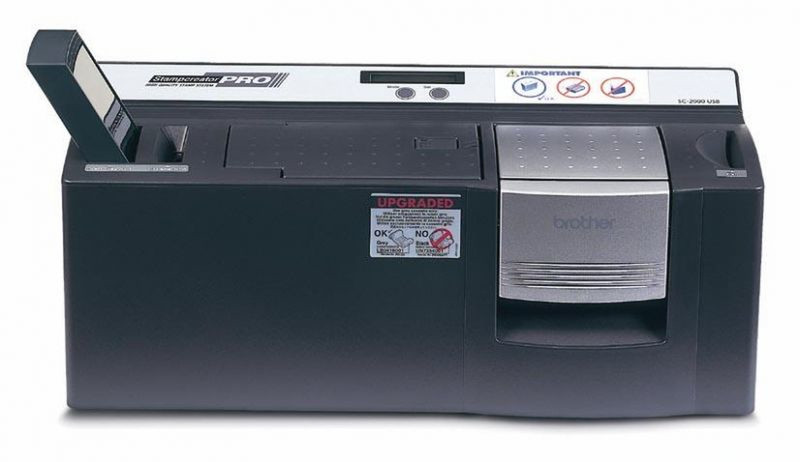 Brother SC-2000USB 600 x 600DPI Schwarz Etikettendrucker