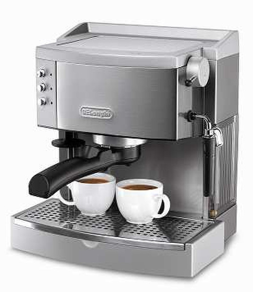 DeLonghi EC700 Espresso machine 1.3л 2чашек Cеребряный кофеварка