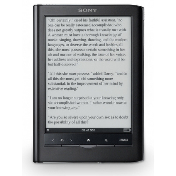 Sony PRS 650B 6Zoll Touchscreen 2GB Schwarz eBook-Reader