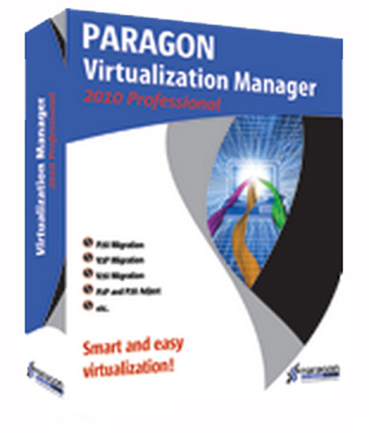 Paragon Virtualization Manager 2010 Professional, DVD, DEU