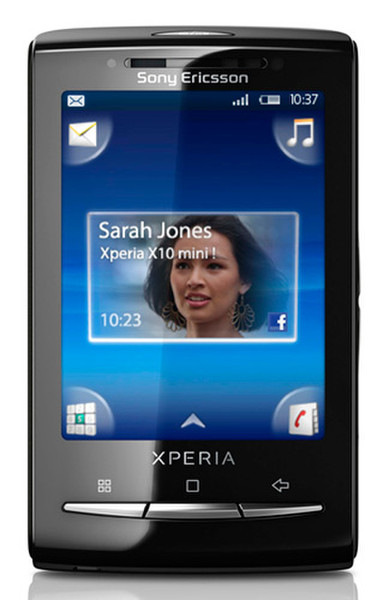 Sony Xperia X10 mini Single SIM Black smartphone
