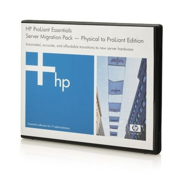Hewlett Packard Enterprise ProLiant Essentials Server Migration Pack, Single Migration License