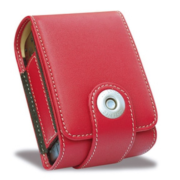 Covertec Luxury Leather Case - Large, Red