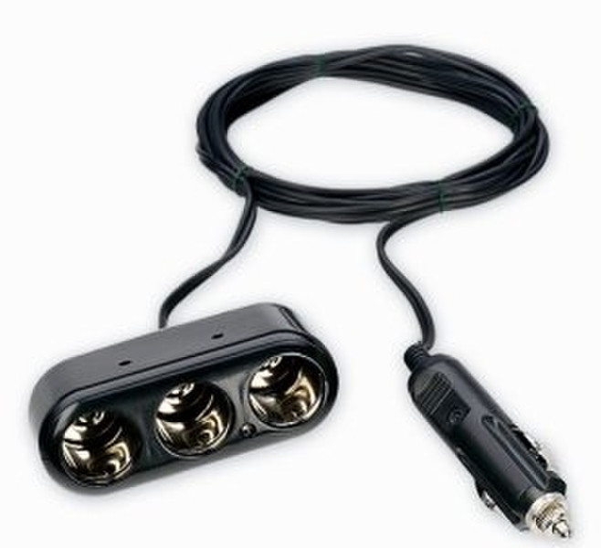 Navigon Triple Socket - 12 Volt Black power adapter/inverter