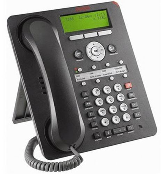 Avaya 1608-I 8lines Black IP phone