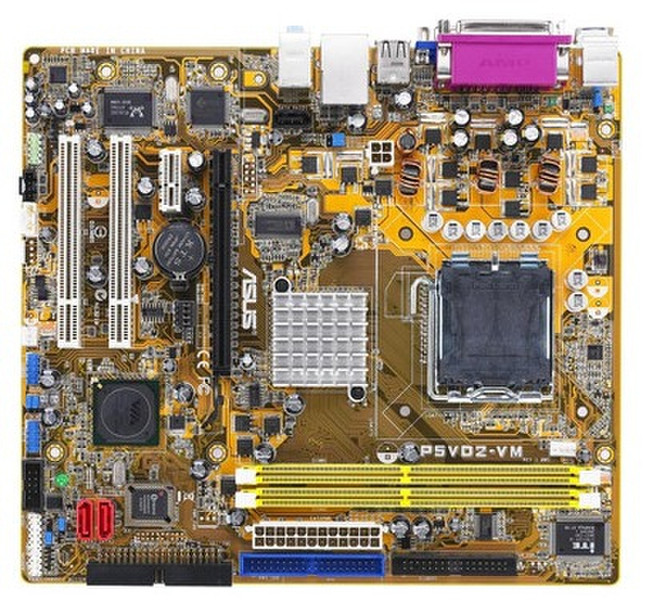ASUS P5VD2-VM VIA P4M900 Socket T (LGA 775) Micro ATX motherboard