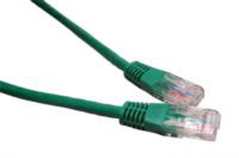 Cables Direct ERT-602G 2м Зеленый сетевой кабель