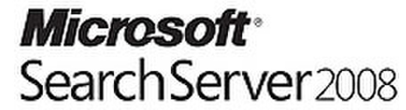 Microsoft Search Server 2008, Disk Kit MVL, GER