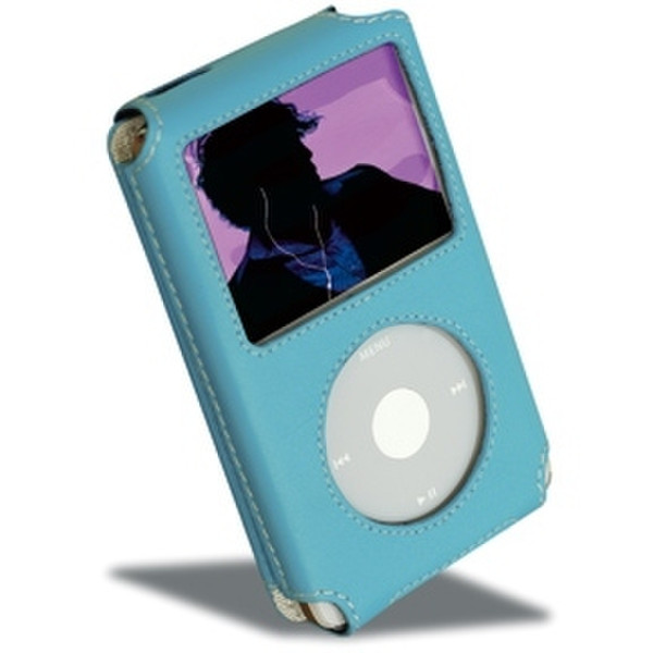 Covertec Luxury Pouch Case for iPod video, Blue Lagoon Blue