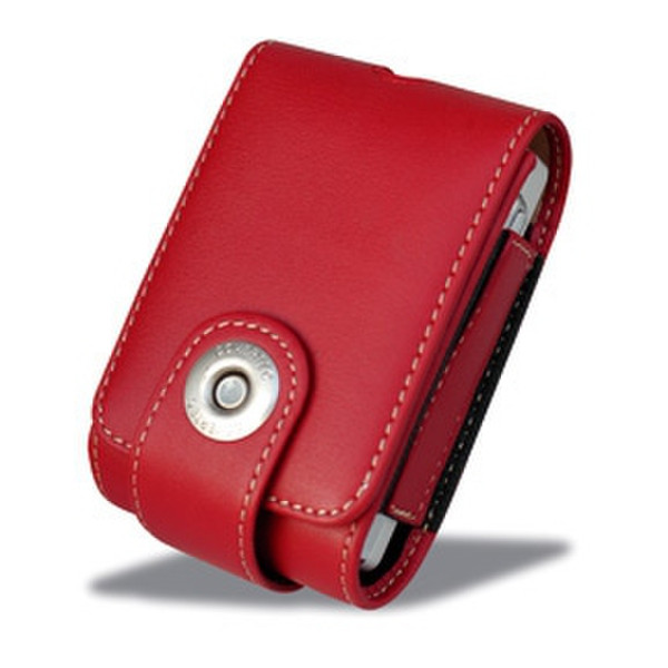 Covertec Luxury Leather Case - Small, Red