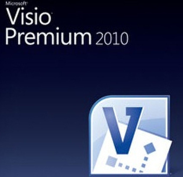 Microsoft Visio Premium 2010 Disk Kit, MVL, UKR