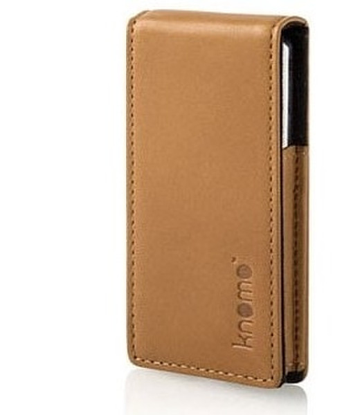 Knomo Leather Case for iPod nano, Tan Bräune