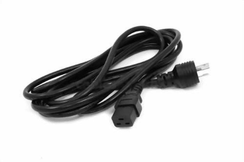 Juniper C19 - CH2-16P 2.5m Power plug type I C19 coupler Black power cable