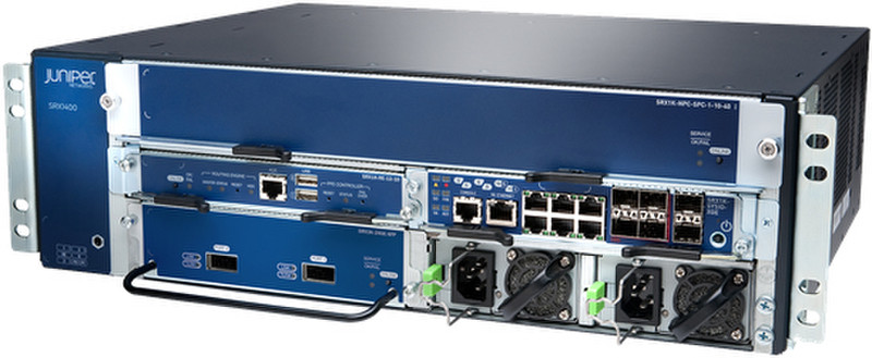 Juniper SRX1400BASE-GE-AC 3U Netzwerk-Switch