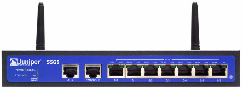 Juniper SSG-5-SH-BTW-KR 90Mbit/s hardware firewall