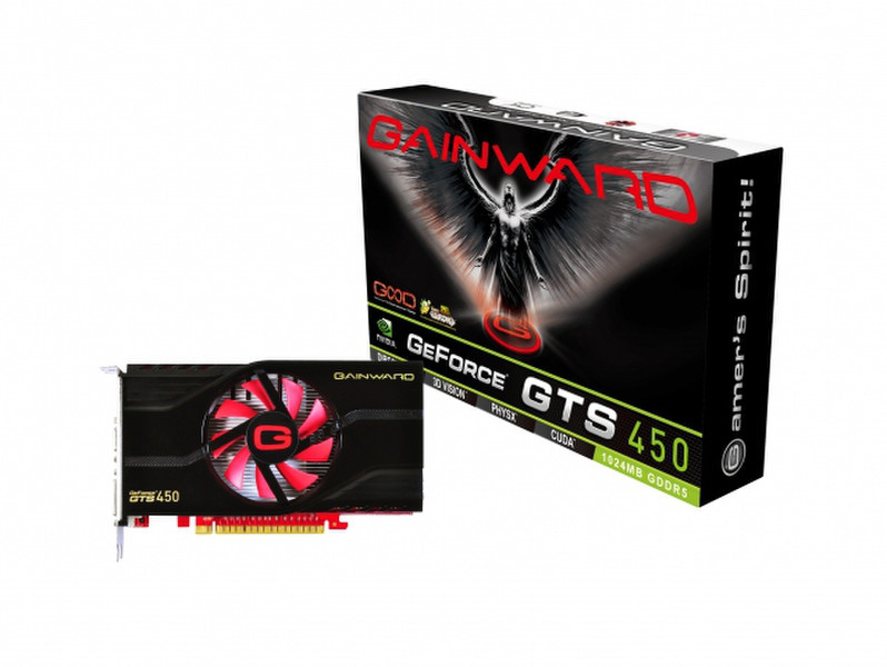 Gainward 426018336-1510 GeForce GTS 450 1ГБ GDDR5 видеокарта