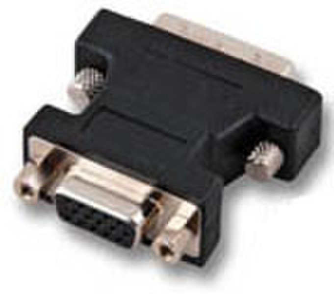 EFB Elektronik EB460 DVI-A DSub, 15-pin, M Schwarz Kabelschnittstellen-/adapter