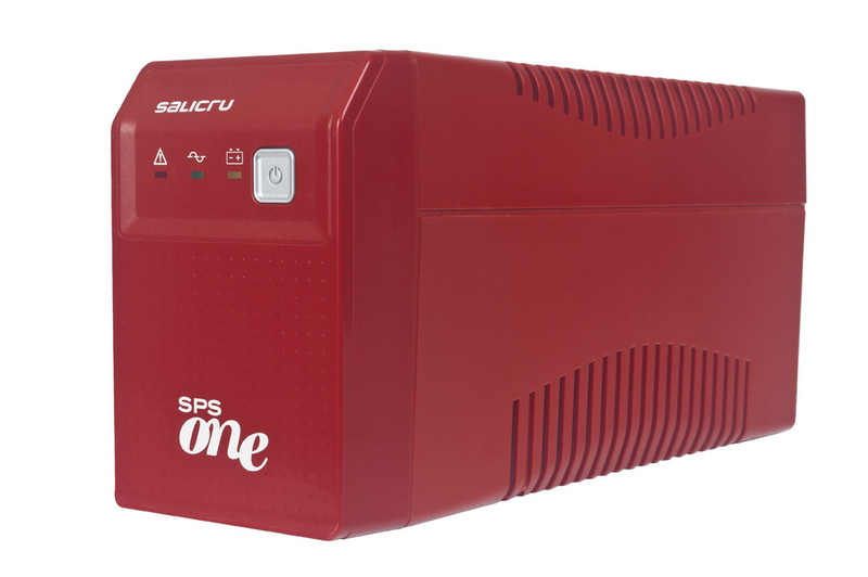Salicru SPS.500.ONE 500VA 2AC outlet(s) Compact Red uninterruptible power supply (UPS)