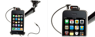 Griffin WindowSeat Mobile HandsFree Car Kit Active holder Black