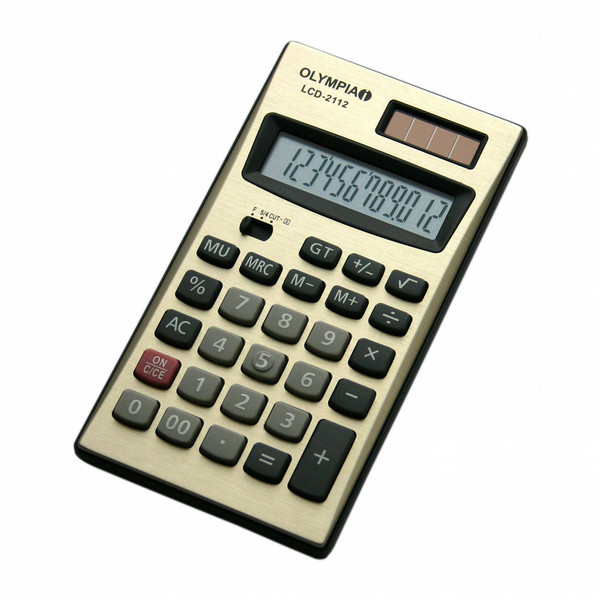 Olympia LCD 2112 Карман Basic calculator
