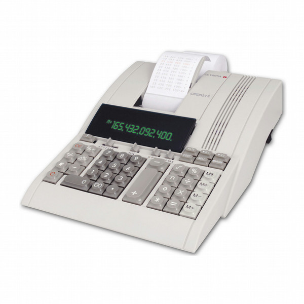 Olympia CPD 5212 Desktop Printing calculator White