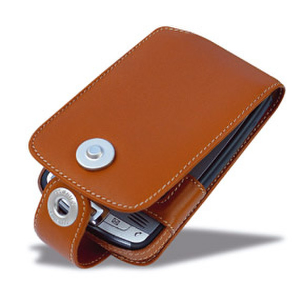 Covertec Leather Case for iPAQ hx2000 series, Brown Braun