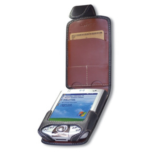 Covertec Leather Case for HP iPaq 2200, Black Черный