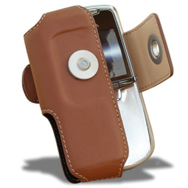 Covertec Universal Horizontal Mobile Phone Case - Medium, Brown Brown