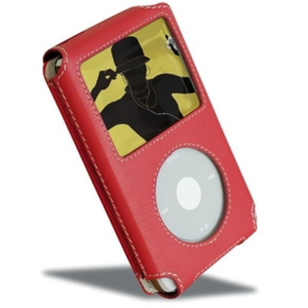 Covertec Luxury Pouch Case for iPod video, Raspberry Rot