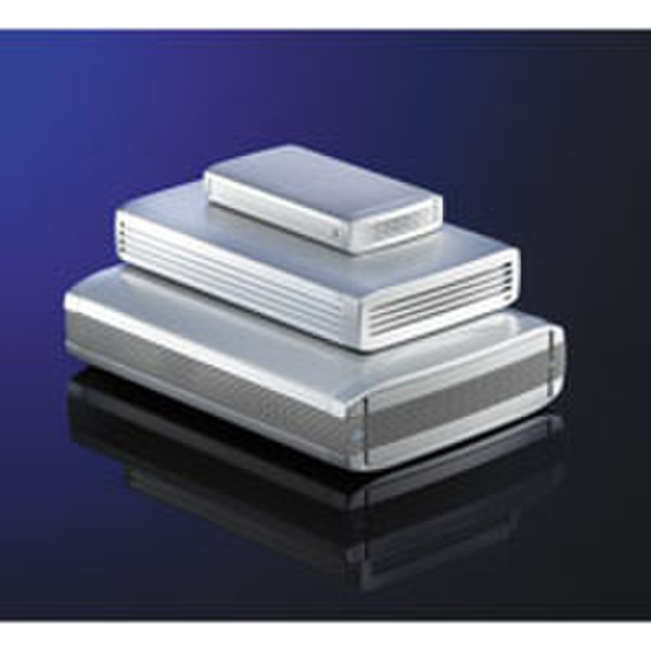 ROLINE HDD-Box, Aluminium, 5.25'', IDE to USB 2.0/IEEE 1394 5.25