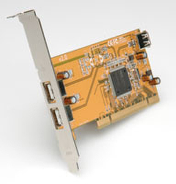 ROLINE PCI Adapter, 2+1x USB 2.0 Ports USB 2.0 интерфейсная карта/адаптер