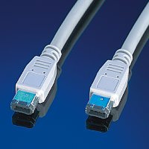 ROLINE IEEE 1394 Fire Wire cable, 6/6pin, 3.0m 3m firewire cable