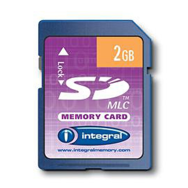 Integral 2GB SD Card 2ГБ SD MLC карта памяти