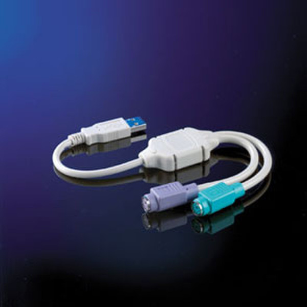 ROLINE USB - 2x PS2 Converter Netzwerk Medienkonverter