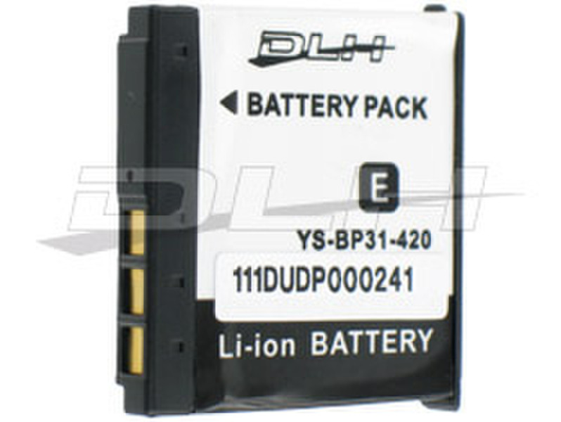 DLH LI-ION 3.7V-420mAh-1.6Wh Lithium-Ion (Li-Ion) 420mAh 3.7V rechargeable battery